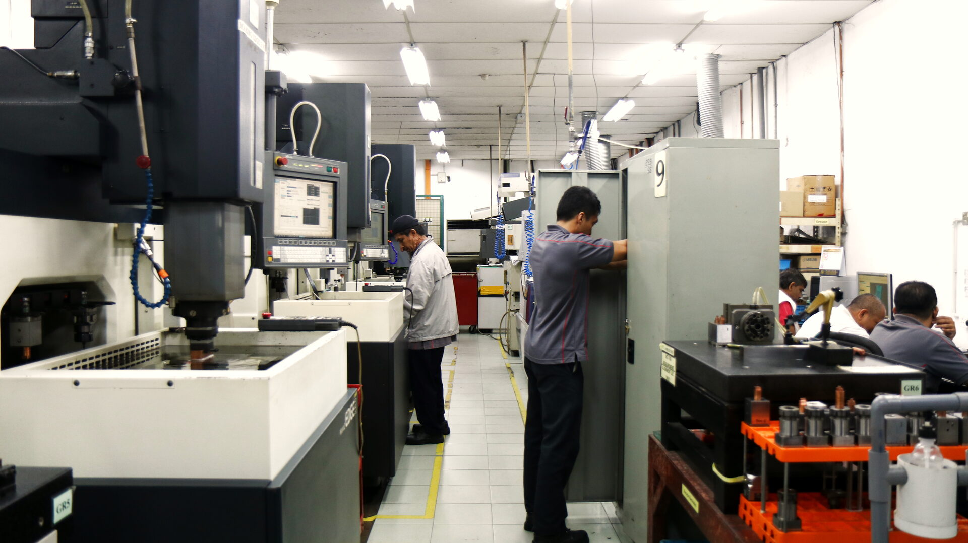 CNC mould fabrication in Allied Hori's in-house tool room